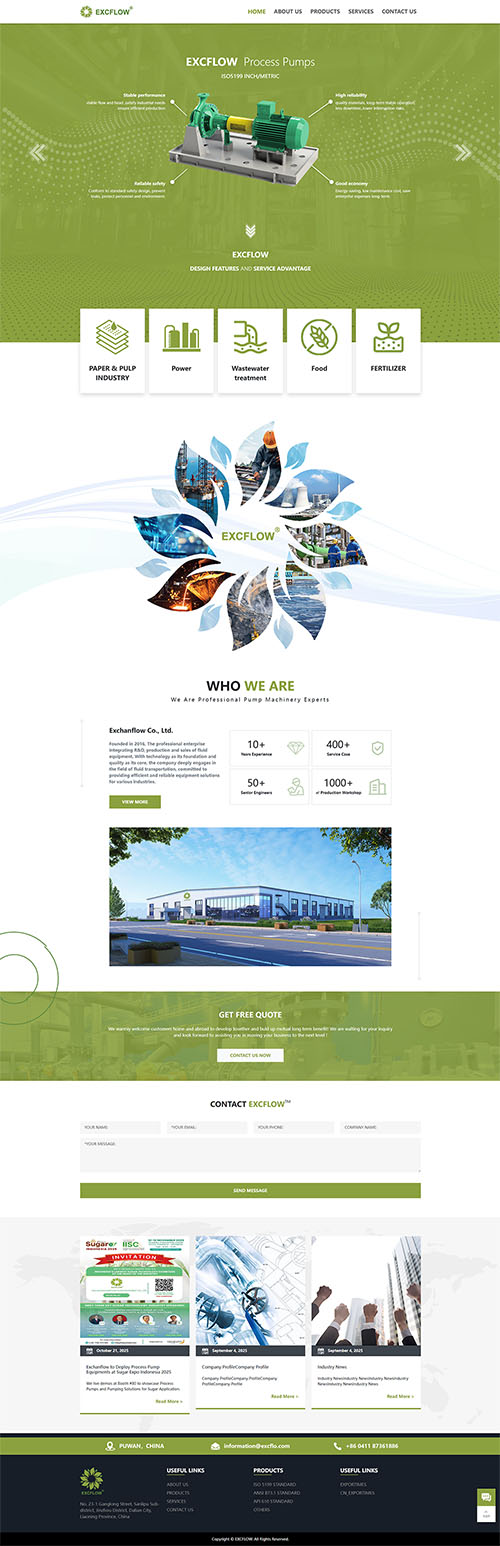 外贸建站-跨境独立站-阀门泵类案例1.17